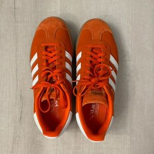 Adidas Gazelle Bold in Orange and White